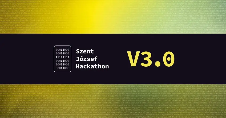 IV. Szent József Hackathon - Keresztény Informatikai Műhely